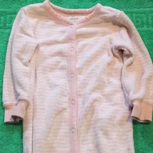 Carter's infant girls pajamas